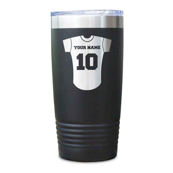 Baseball Jersey Black Polar Camel Tumbler - 20oz - Single Sided - Approval