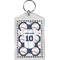 Baseball Jersey Bling Keychain (Personalized)