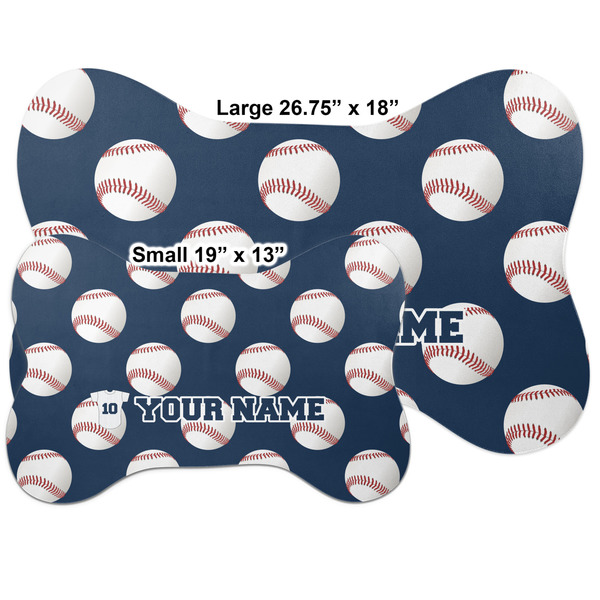 Baseball Jersey Bone Shaped Mat Comparison