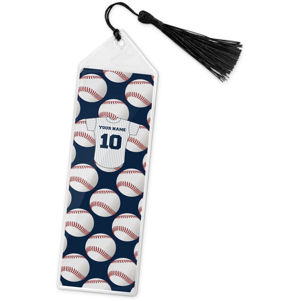 Custom Baseball Jersey Book Mark w/Tassel (Personalized)