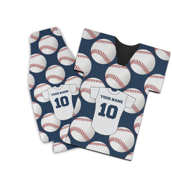 Custom Baseball Jersey Bottle Cooler (Personalized)