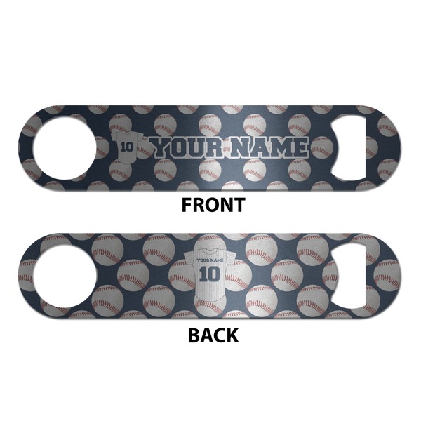 Baseball Jersey Bottle Opener - Front & Back