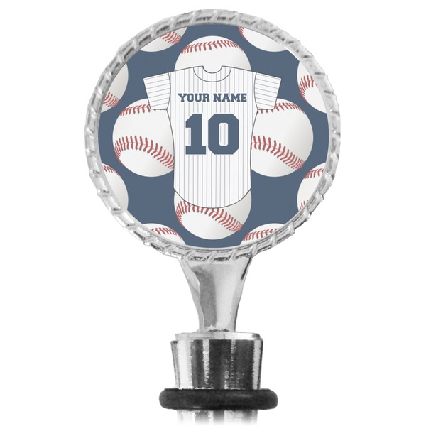 Baseball Jersey Bottle Stopper Main View