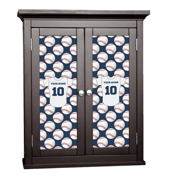 Custom Baseball Jersey Cabinet Decal - Custom Size (Personalized)