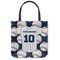 Baseball Jersey Canvas Tote Bag - Large - 18"x18" (Personalized)