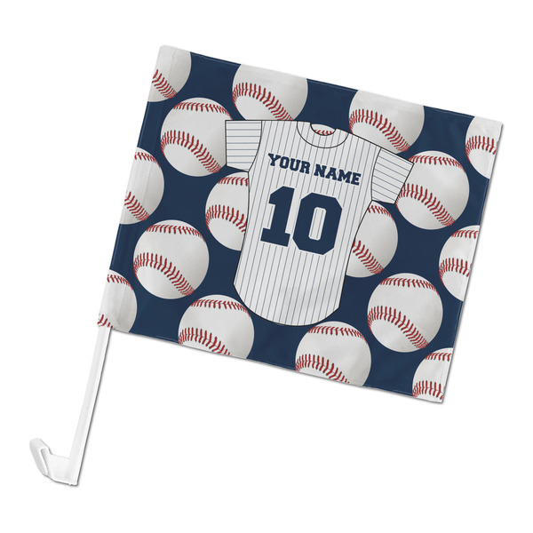 Custom Baseball Jersey Car Flag (Personalized)