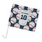 Baseball Jersey Car Flag - Large (Personalized)