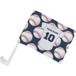 Baseball Jersey Car Flag - Small w/ Name and Number