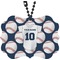 Baseball Jersey Rear View Mirror Decor (Personalized)