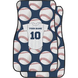 Baseball Jersey Car Floor Mats (Personalized)