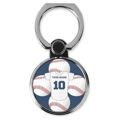 Baseball Jersey Cell Phone Ring Stand & Holder (Personalized)