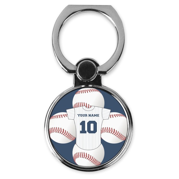Custom Baseball Jersey Cell Phone Ring Stand & Holder (Personalized)