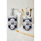 Baseball Jersey Ceramic Bathroom Accessories - LIFESTYLE (toothbrush holder & soap dispenser)