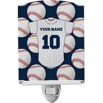 Baseball Jersey Ceramic Night Light (Personalized)