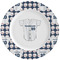 Baseball Jersey Ceramic Dinner Plates (Set of 4) (Personalized)