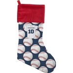 Baseball Jersey Holiday Stocking (Personalized)