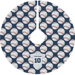 Baseball Jersey Tree Skirt (Personalized)