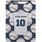 Baseball Jersey Clipboard (Letter Size) (Personalized)