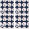 Baseball Jersey Cloth Napkins - Personalized Dinner (APPROVAL) Set of 4