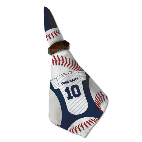 Baseball Jersey Cloth Napkins - Personalized Dinner (Folded in Ring) (MAIN)
