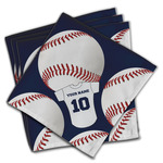 Baseball Jersey Cloth Napkins (Set of 4) (Personalized)