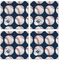 Baseball Jersey Cloth Napkins - Personalized Lunch (APPROVAL) Set of 4