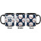 Baseball Jersey Coffee Mug - 11 oz - Black APPROVAL