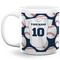 Baseball Jersey Coffee Mug - 20 oz - White