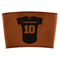 Baseball Jersey Leatherette Cup Sleeve (Personalized)