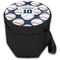 Baseball Jersey Collapsible Personalized Cooler & Seat (Closed)