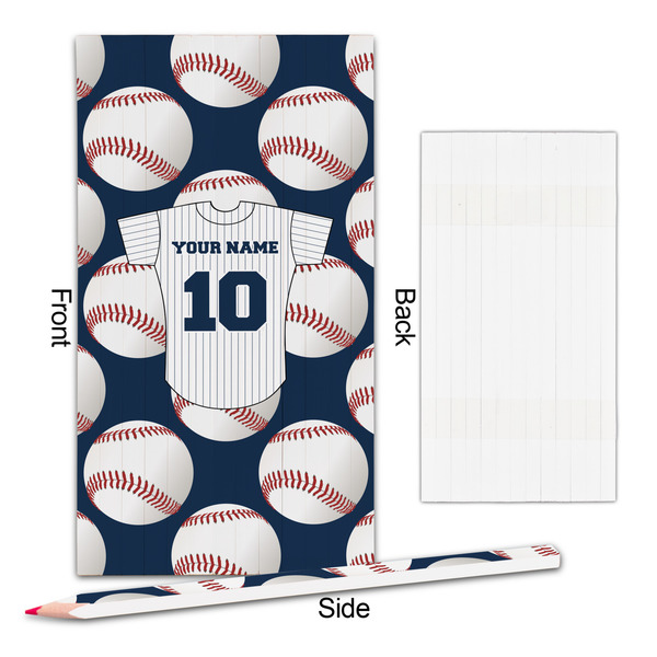 Baseball Jersey Colored Pencils - Approval