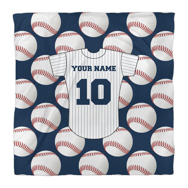 Baseball Jersey Comforter - Queen - Front