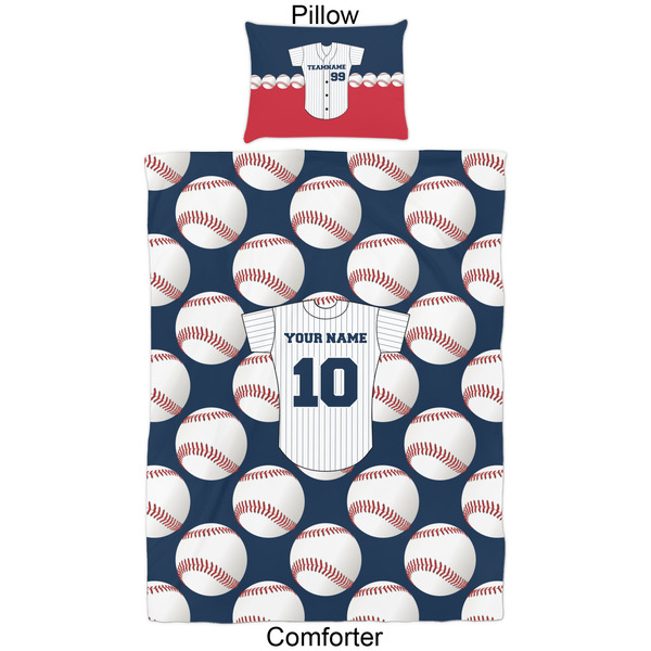 Baseball Jersey Comforter Set - Twin - Approval