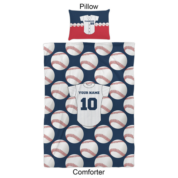 Baseball Jersey Comforter Set - Twin XL - Approval