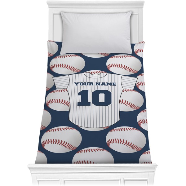 Custom Baseball Jersey Comforter - Twin XL (Personalized)
