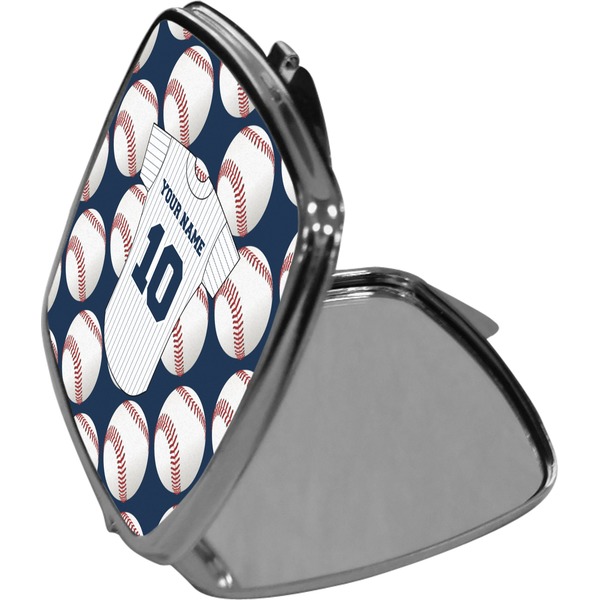 Baseball Jersey Compact Mirror (Side View)