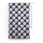 Baseball Jersey Curtain - 50"x84" Panel
