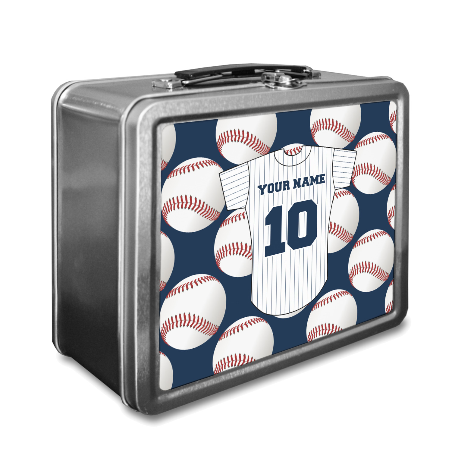 Baseball Jersey Lunch Box (Personalized) YouCustomizeIt