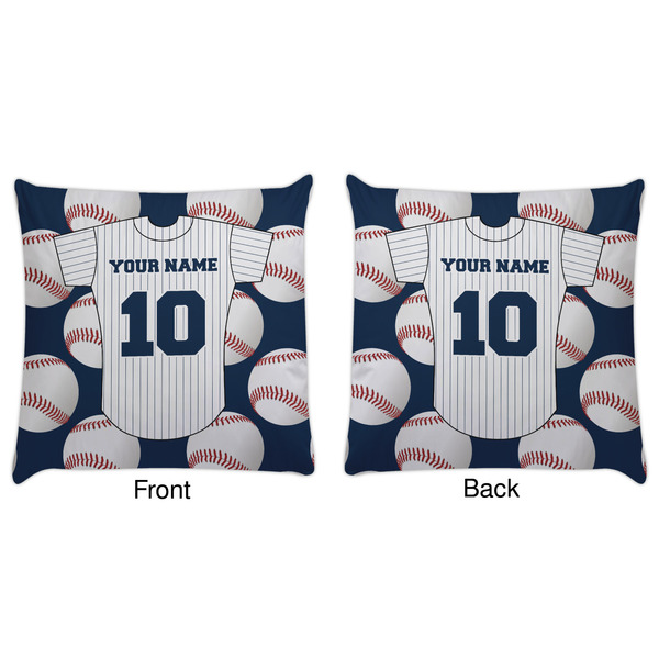 Baseball Jersey Decorative Pillow Case - Approval