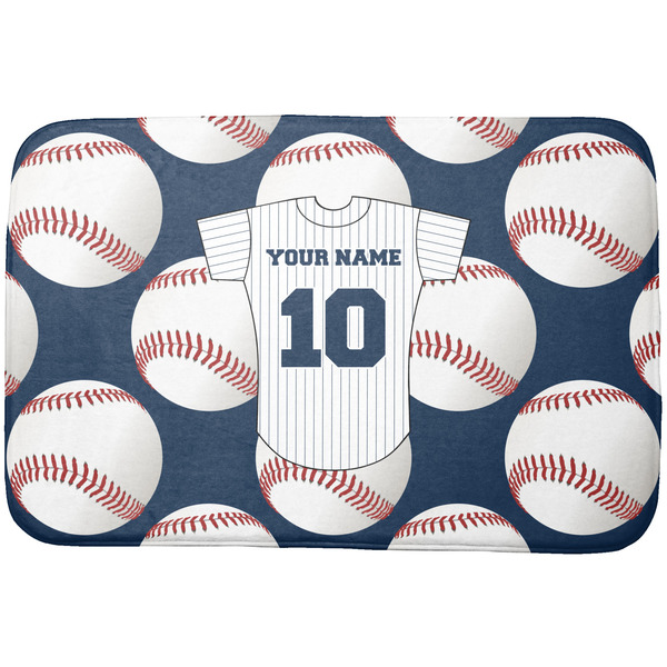 Custom Baseball Jersey Dish Drying Mat (Personalized)