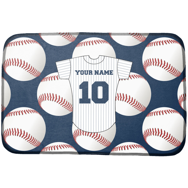 Custom Baseball Jersey Dish Drying Mat (Personalized)