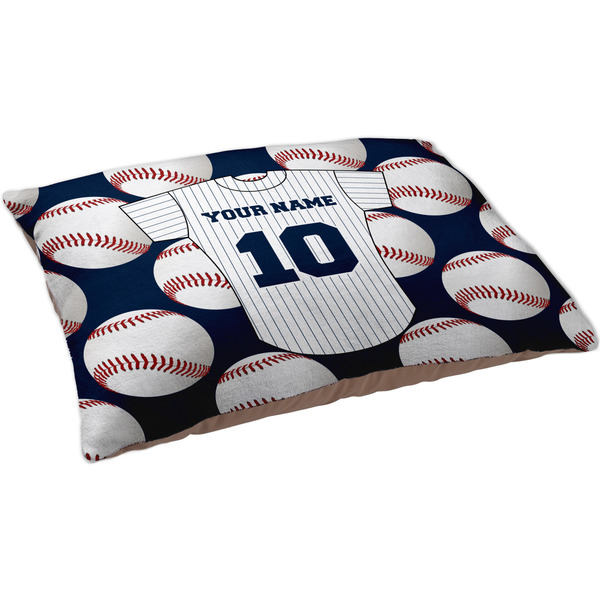 Baseball Jersey Dog Bed - Large