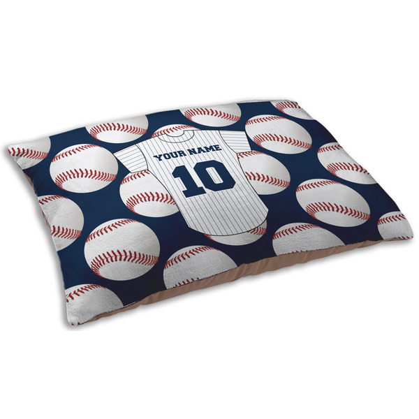 Baseball Jersey Dog Beds - SMALL