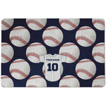 Baseball Jersey Dog Food Mat w/ Name and Number