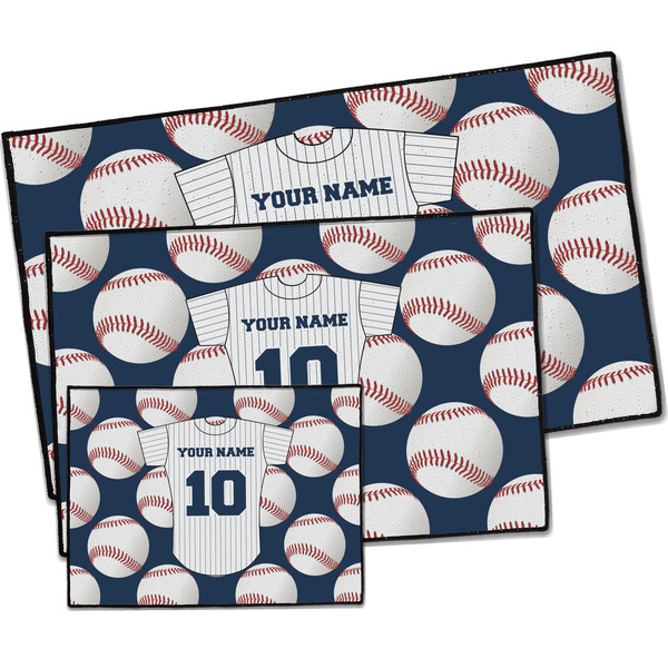 Baseball Jersey Door Mats - PARENT MAIN