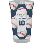 Baseball Jersey Pint Glass - Full Color (Personalized)