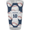 Baseball Jersey Pint Glass - Full Color - Front View