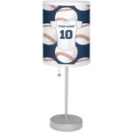 Baseball Jersey 7" Drum Lamp with Shade Linen (Personalized)