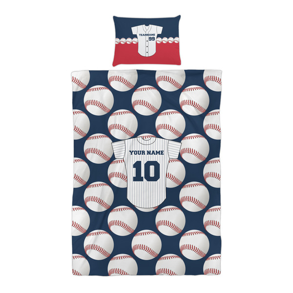 Baseball Jersey Duvet Cover Set - Twin XL - Alt Approval