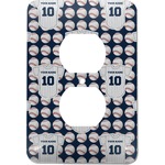 Baseball Jersey Electric Outlet Plate (Personalized)